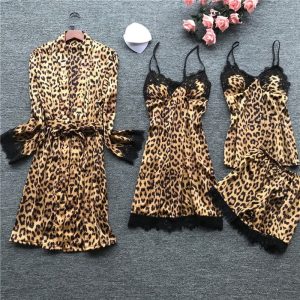 Tenues Sexy Femme pyjama léopard