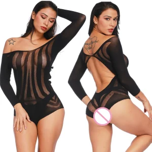 tenues sexy femme body noir nuance