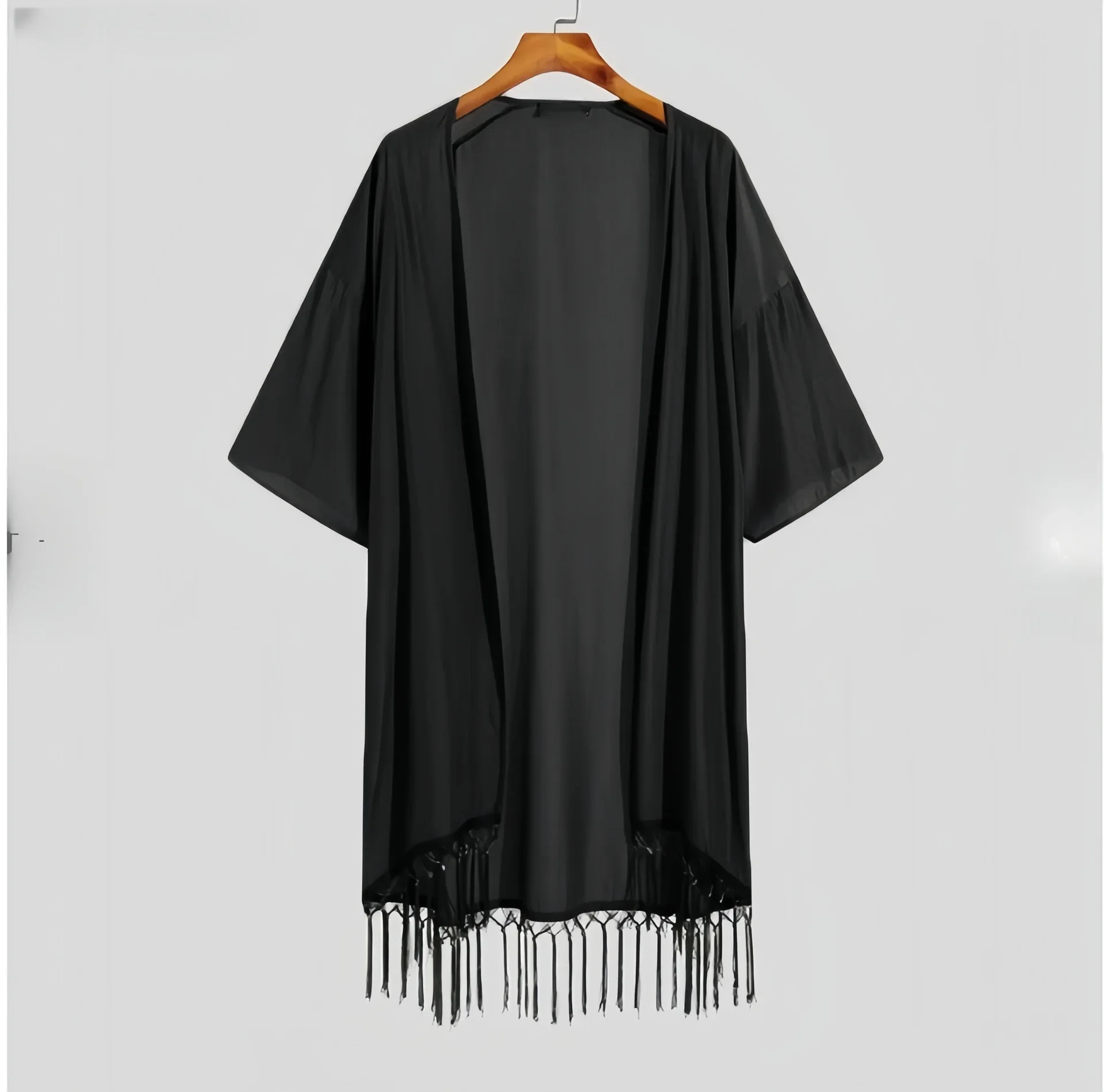 kimono été homme noir