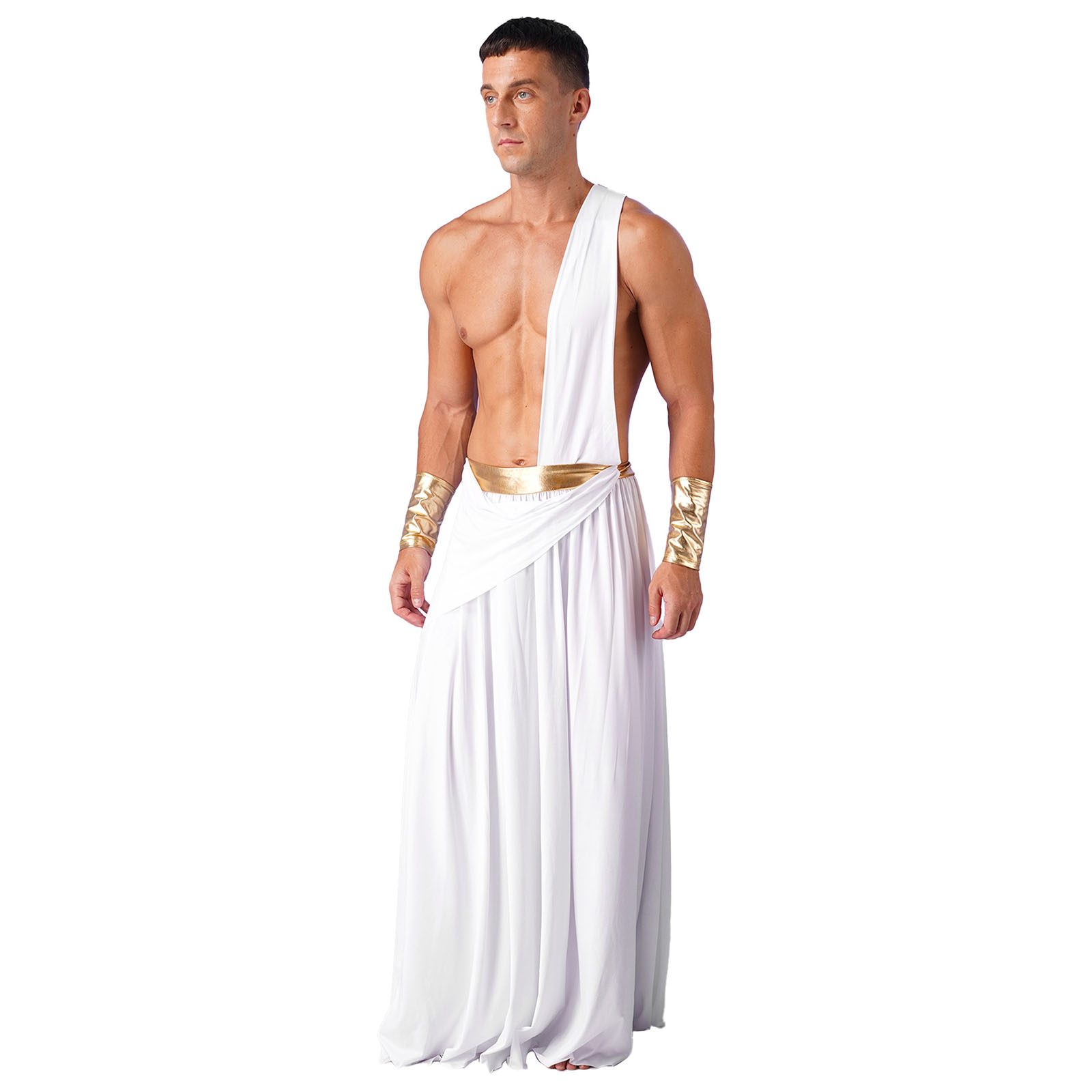 Habillage homme grandiose grecque blanc