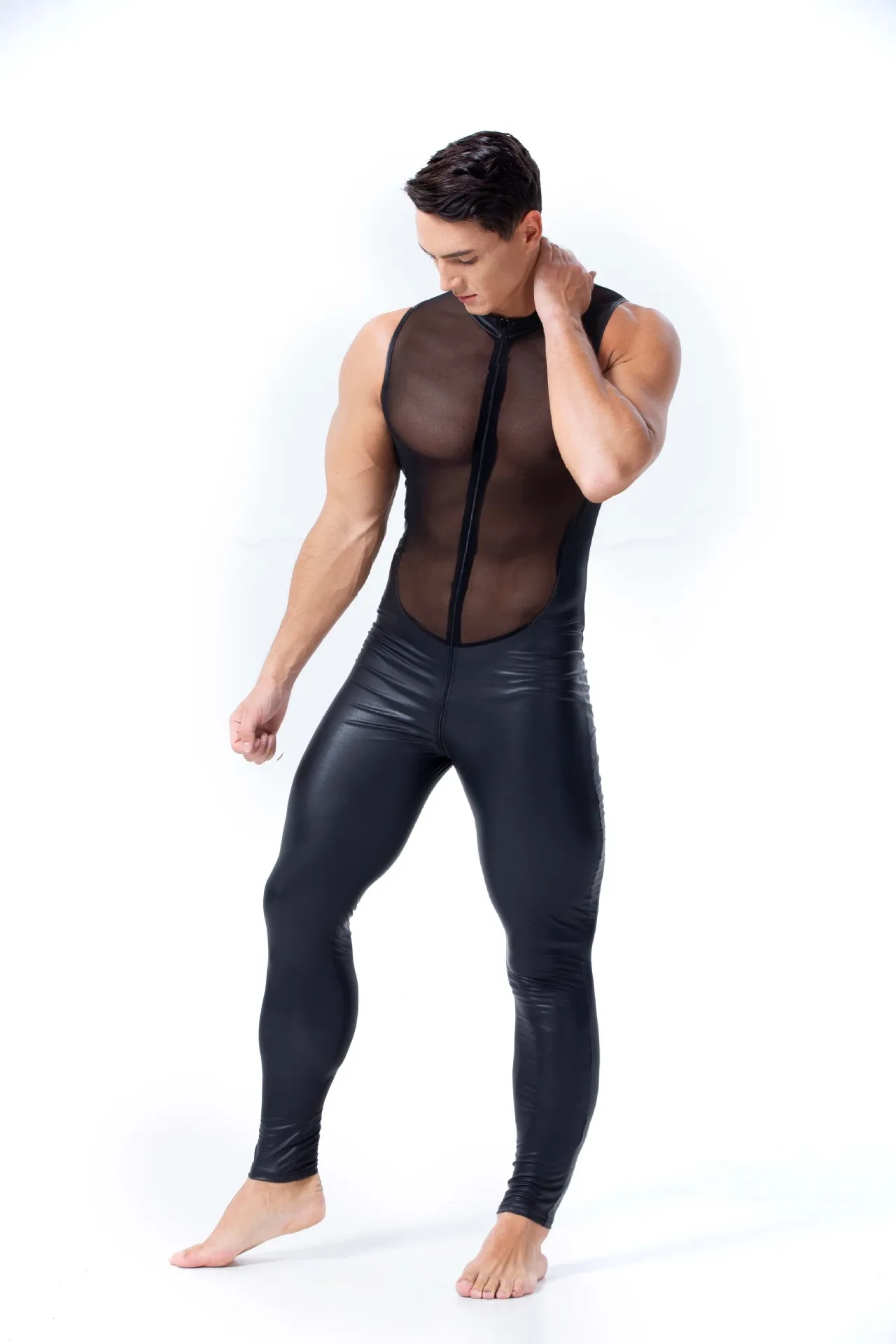 combinaison polyester homme