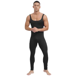 combinaison moulante homme noir