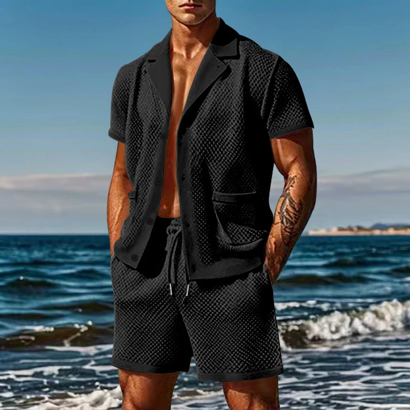 Homme Casual Shirt Short