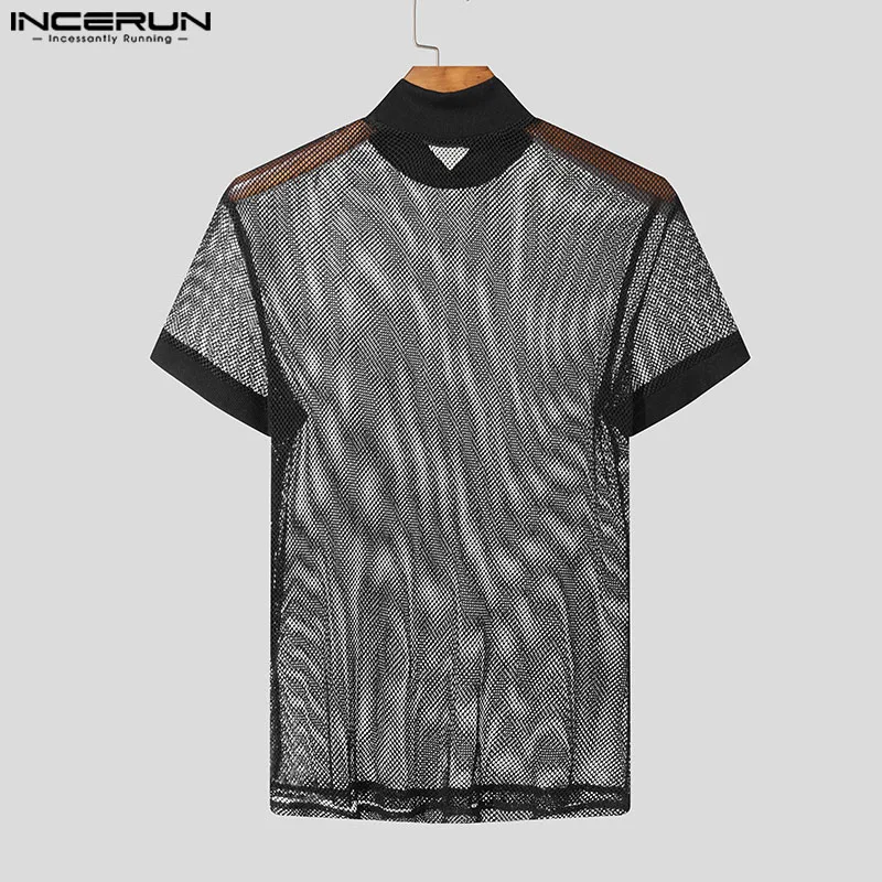 Transparent noir Top Fashion