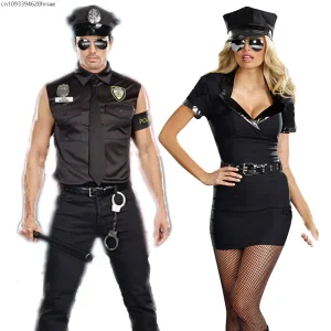 Tenues Sexy uniforme police