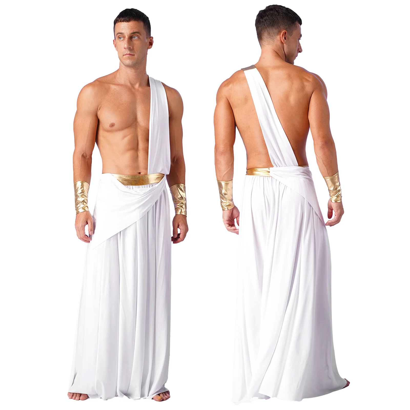 Tenues Sexy Costume Homme divin grecque