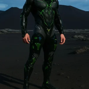 Tenues Sexy – Costume Homme Combinaison armure futuriste V5