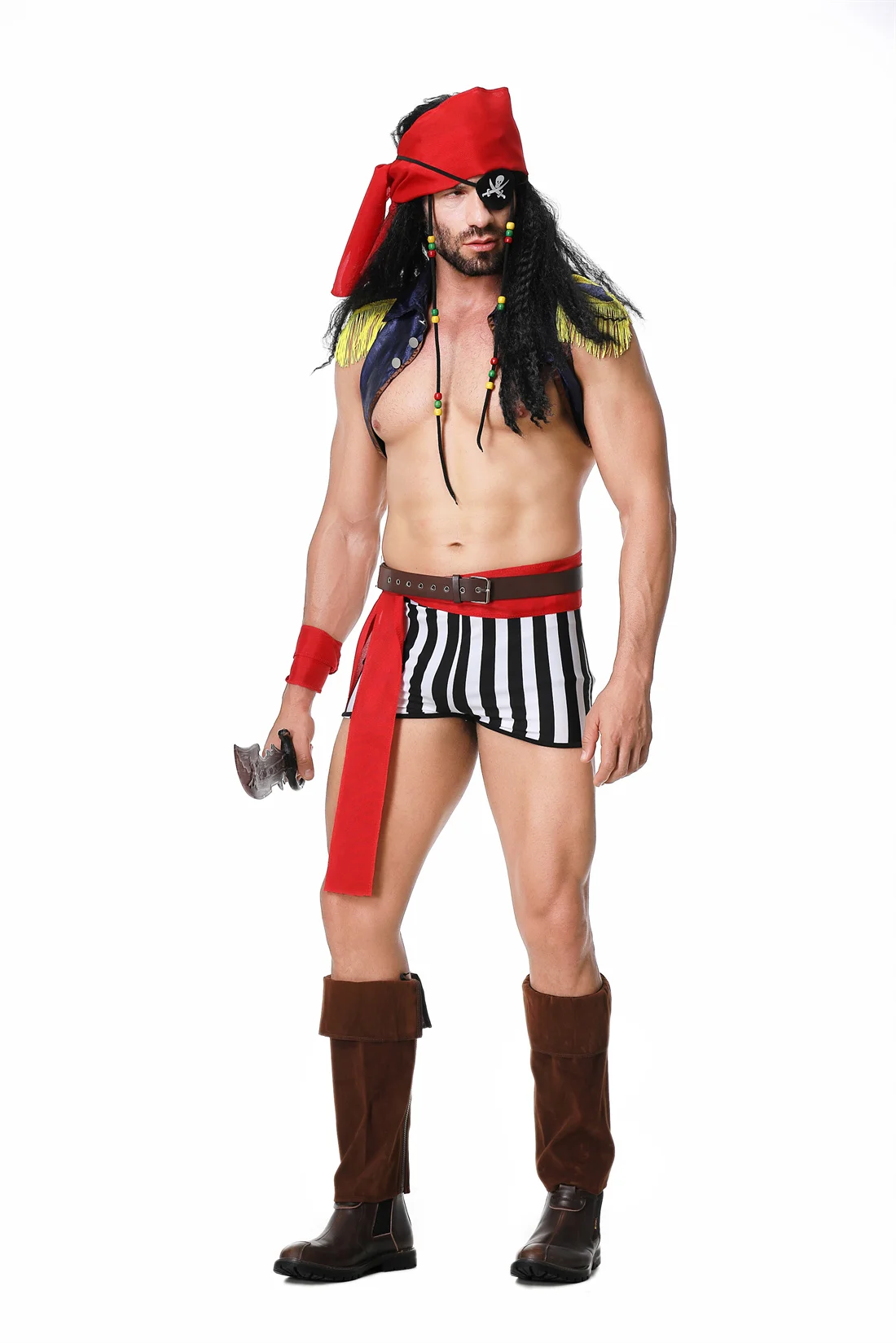 costume pirate avec accessoires