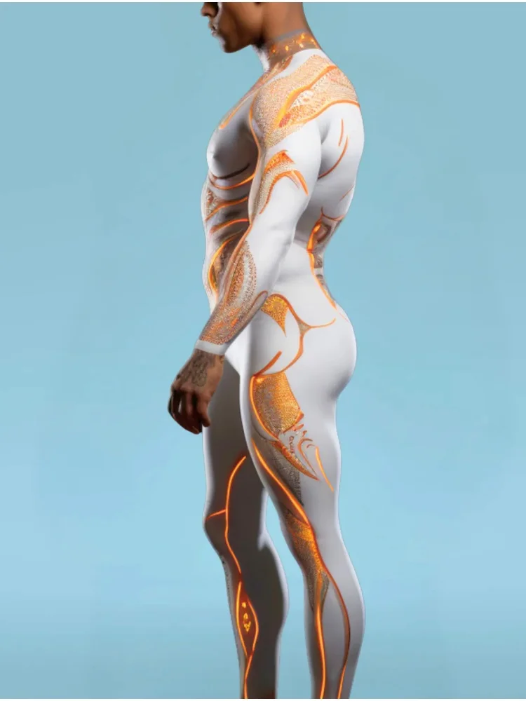 tenue élégante futuriste