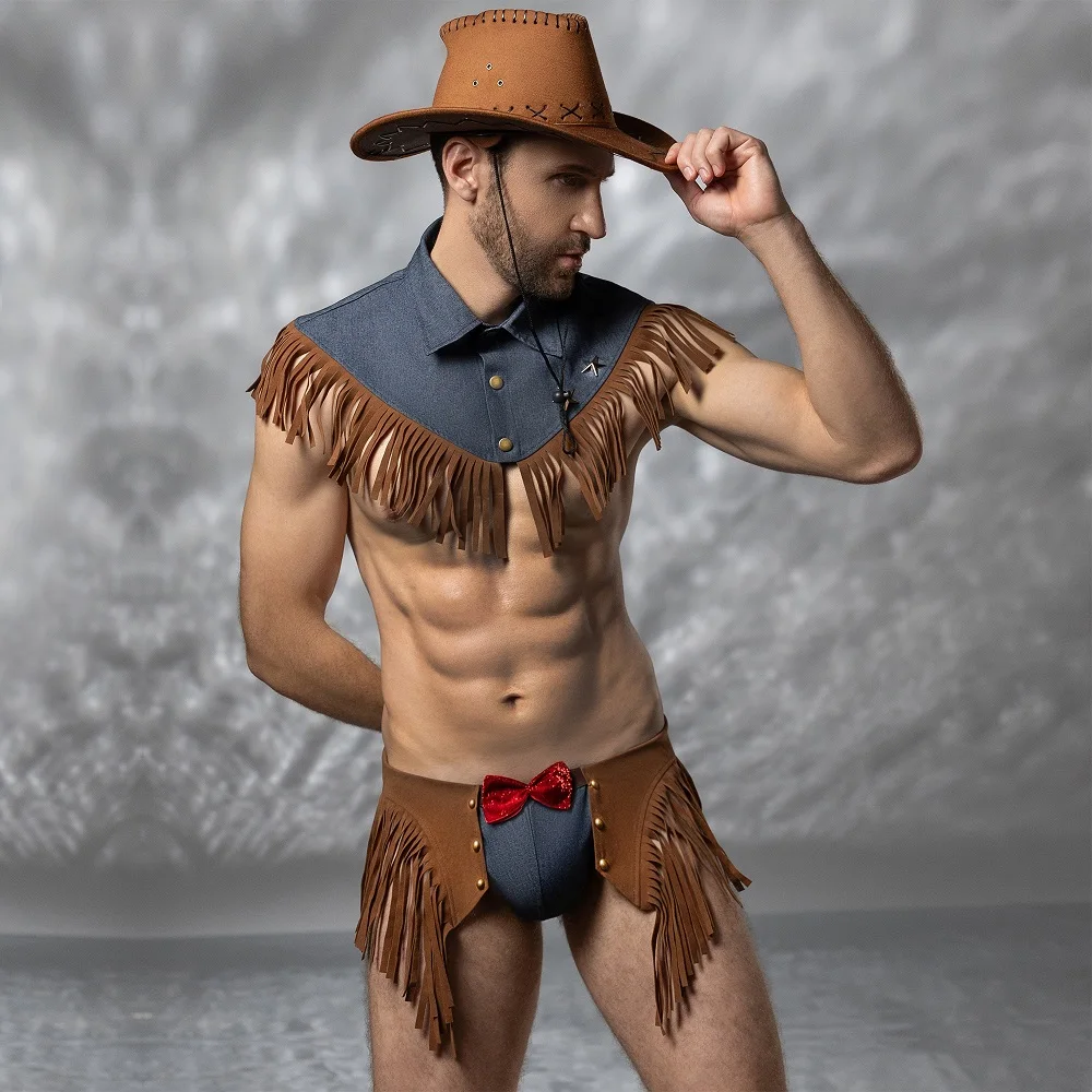 déguisement homme style cowboy