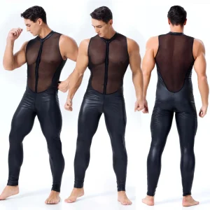 combinaison homme latex
