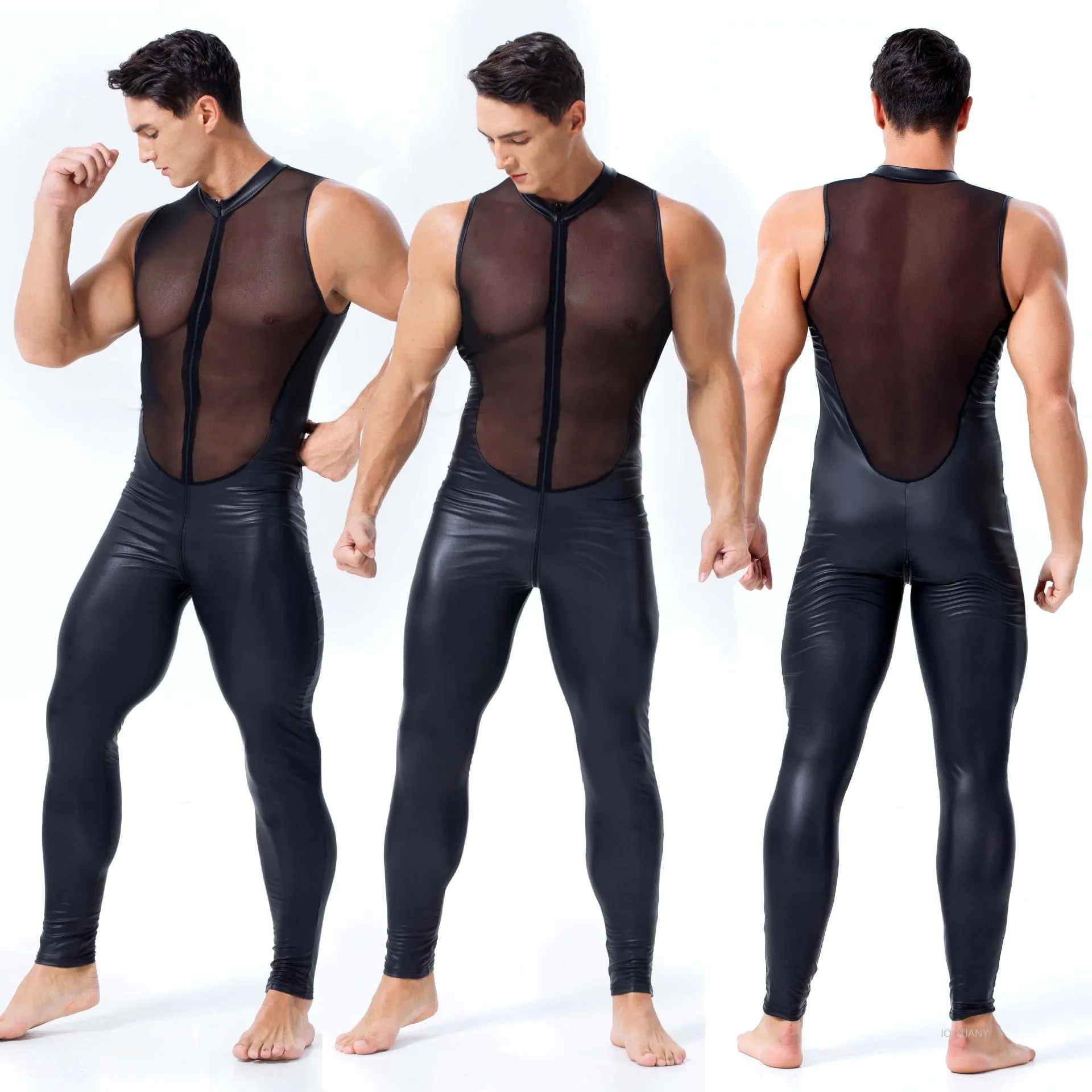 combinaison homme latex