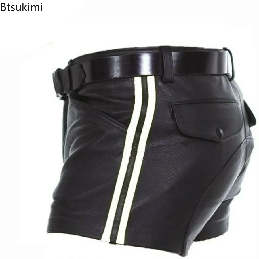 Style masculin simili cuir