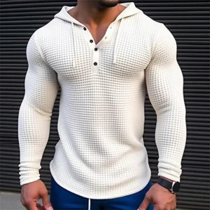 pull blanc coupe slim homme