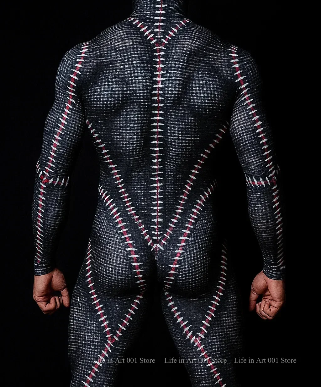 Combinaison armure futuriste homme V3