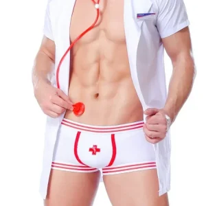 ensemble homme docteur magnétisant