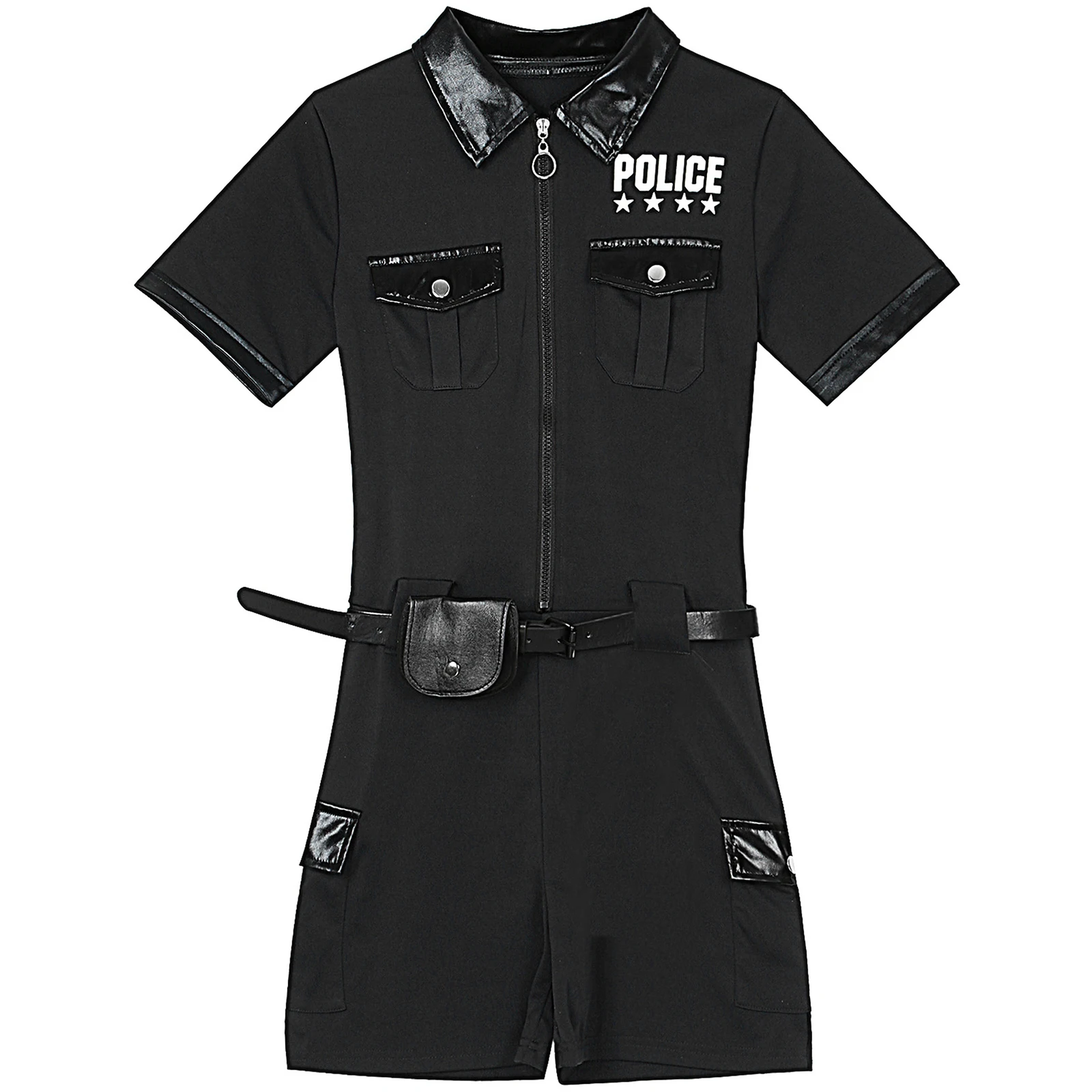 Costume Policière Avec Zip