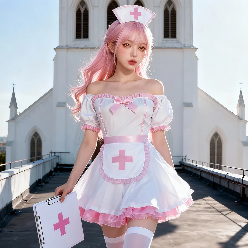 costume Lolita rose